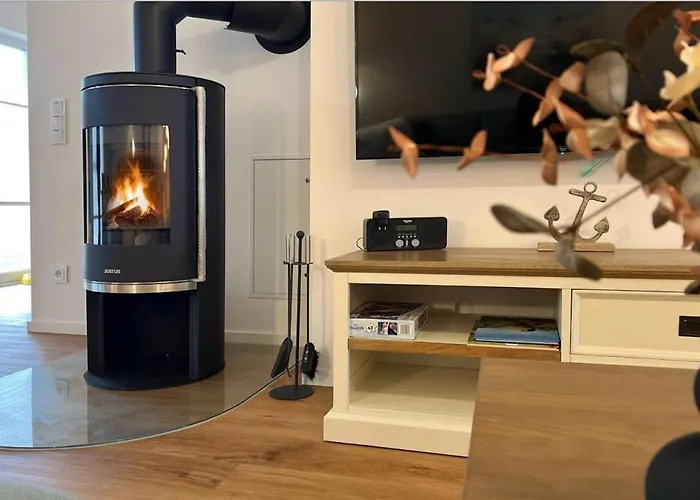 Διαμέρισμα Maltes-ostseekoje Parken Frei Vorm Haus, 500m Zum Strand,infrarotsauna,magenta Tv Mit Netflix ,disney Tv,rtl Plus, Kaminofen, Bettwaesche Inclusive, E-rad Im Fahrradschuppen,mueckenschutz