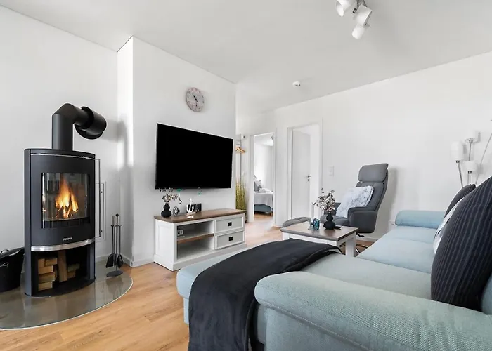 Διαμέρισμα Maltes-ostseekoje Parken Frei Vorm Haus, 500m Zum Strand,infrarotsauna,magenta Tv Mit Netflix ,disney Tv,rtl Plus, Kaminofen, Bettwaesche Inclusive, E-rad Im Fahrradschuppen,mueckenschutz *